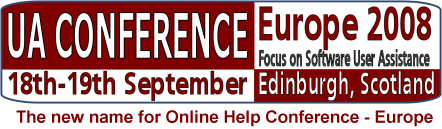 UA Conference, Europe 2008 - 18th to 19th September, Edinburgh, Scotland