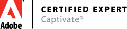 Logo: Adobe Certified Expert for Captivate
