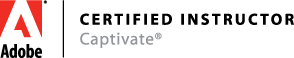 Logo: Adobe Certified Instructor for Captivate