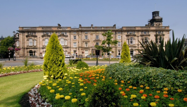 Photo of the conference venue, the Crown Hotel, in the centre of Harrogate